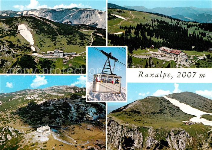 Raxalpe Ottohaus Berghotel Raxseilbahn Habsburghaus Karl Ludwig Haus