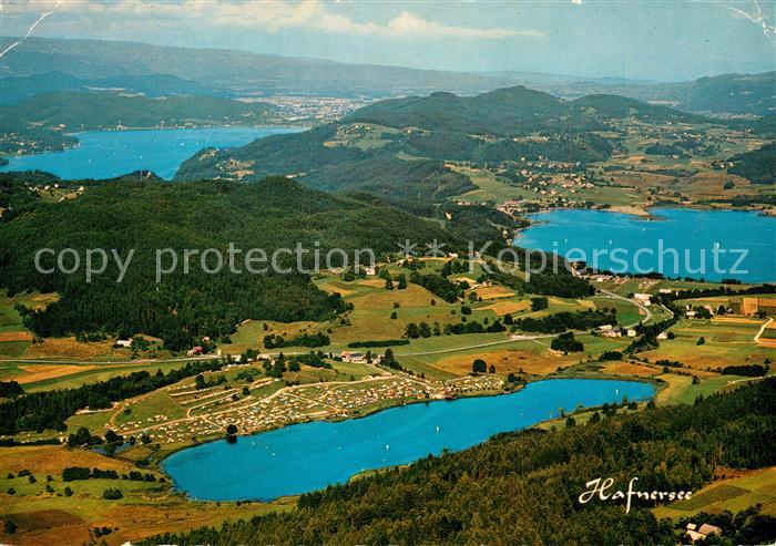 Hafnersee Fliegeraufnahme Keutschachersee Woerthersee