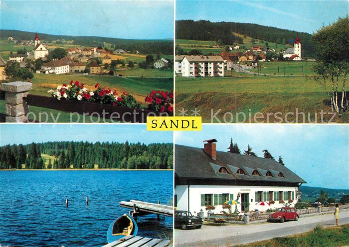 Sandl Panorama Pfarrkirche