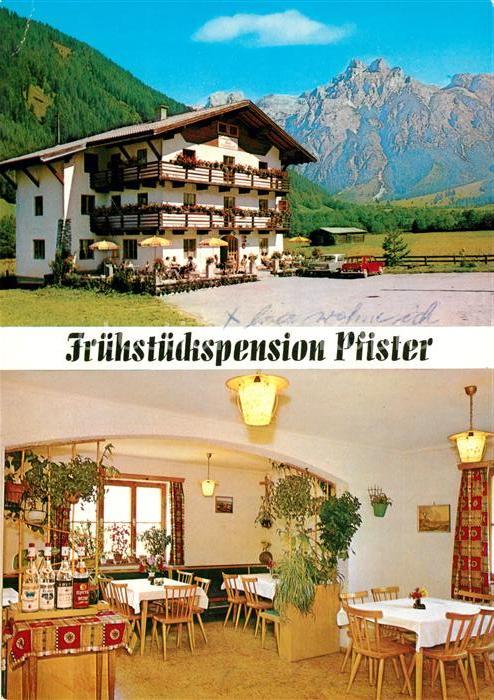 Werfenweng Fruehstueckspension Pfister