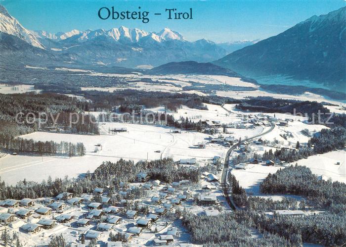 Obsteig Tirol Fliegeraufnahme