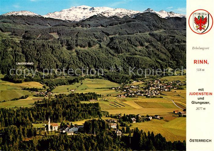 Rinn Fliegeraufnahme Judenstein Glungezer