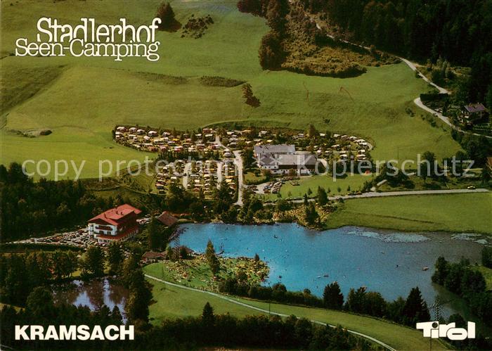 Kramsach Fliegeraufnahme Stadlerhof Seen Camping