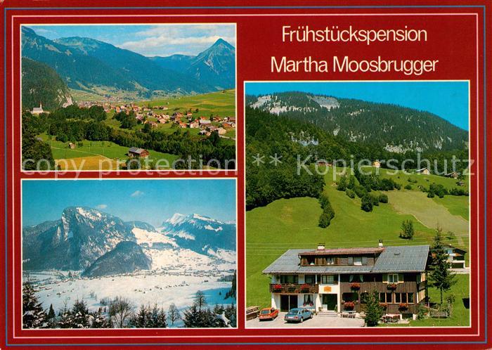 Au Bregenzerwald Fruehstueckspension Martha Moosbrugger