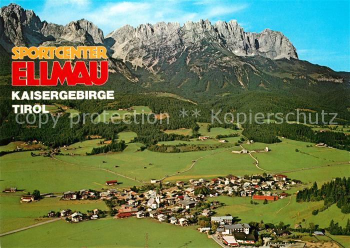 Ellmau Tirol Fliegeraufnahme