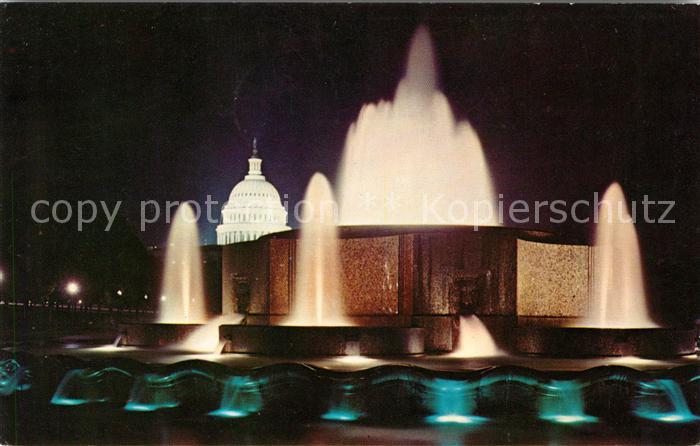 Washington DC United States Capitol Nacht