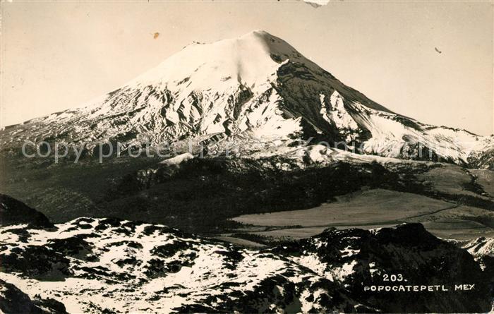 Mexico Bergpanorama