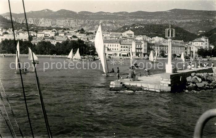 Crikvenica Kroatien Hafen