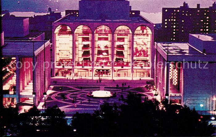 New York City Lincoln Center Freie Kuenste