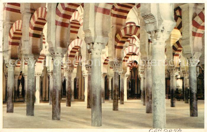 Cordoba Andalucia Mezquita Saeuelenhalle