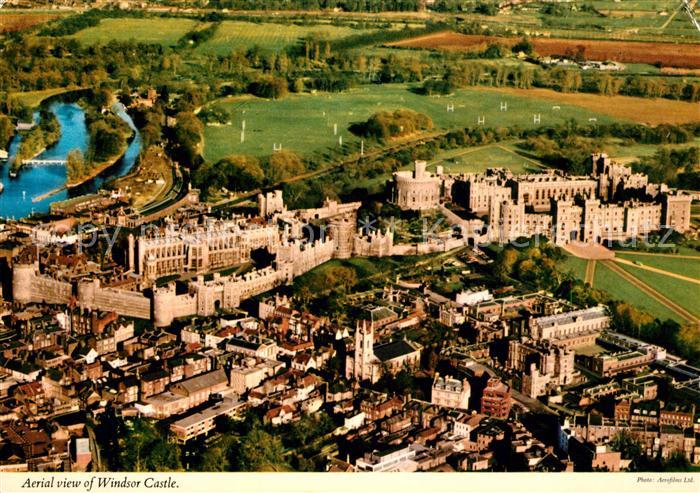 Windsor Castle Fliegeraufnahme
