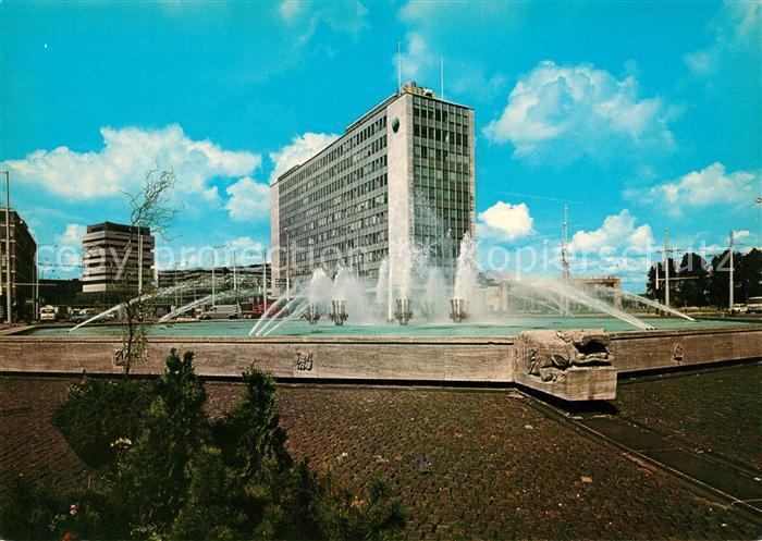 Rotterdam Hofplein Brunnen