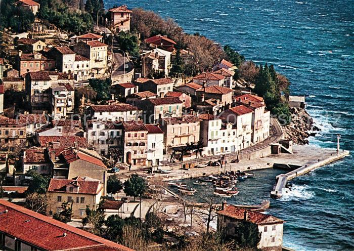 Moscenicka Draga Kroatien Fliegeraufnahme