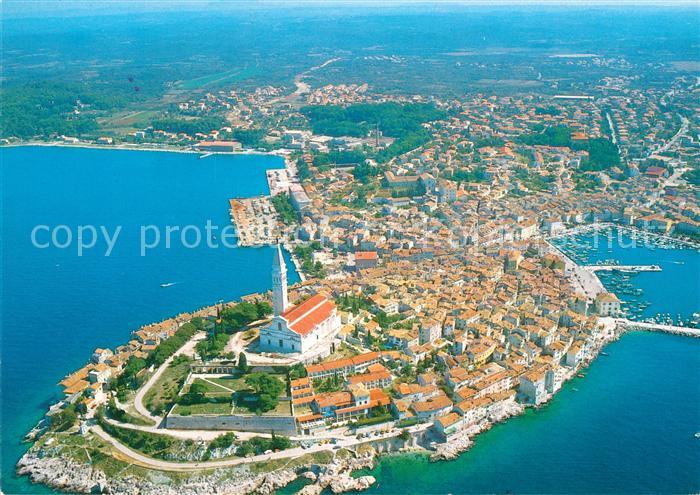 Rovinj Istrien Fliegeraufnahme