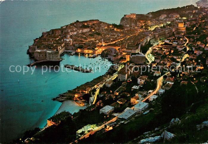 Dubrovnik Ragusa Fliegeraufnahme