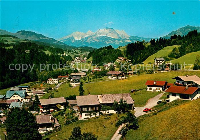 Fieberbrunn Tirol Panorama Wilder Kaiser