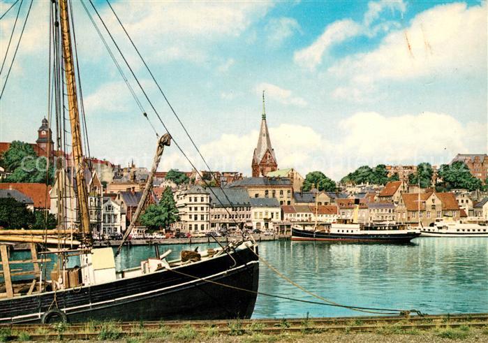Flensburg Hafen Marienkirche
