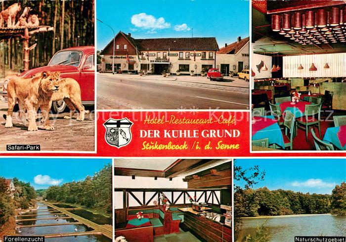 Stukenbrock Hotel Restaurant Cafe Der Kuehle Grund Safari Park Forellenzucht
