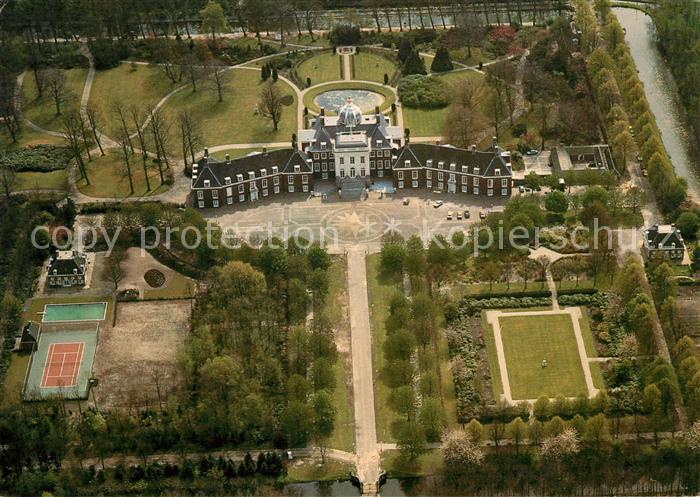 Den Haag Fliegeraufnahme Residenz Koenigin Beatrix