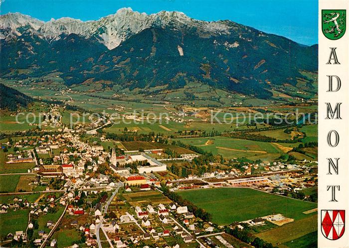 Admont Steiermark Fliegeraufnahme