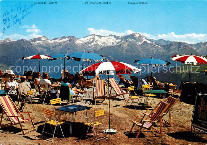 Bad Hofgastein Bergrestaurant Kleine Scharte Sonnenterrasse Bergstation