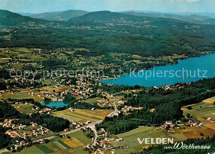 Velden Woerthersee Fliegeraufnahme