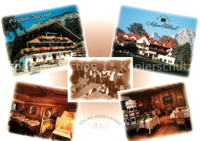 Soell Tirol Gasthof Agerhof Alpen Schloessl