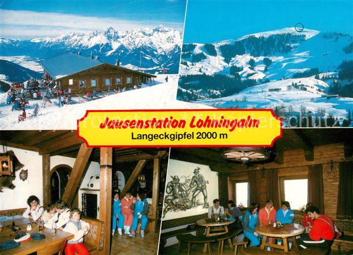 Maria Alm Steinernen Meer Jausenstation Lohningalm