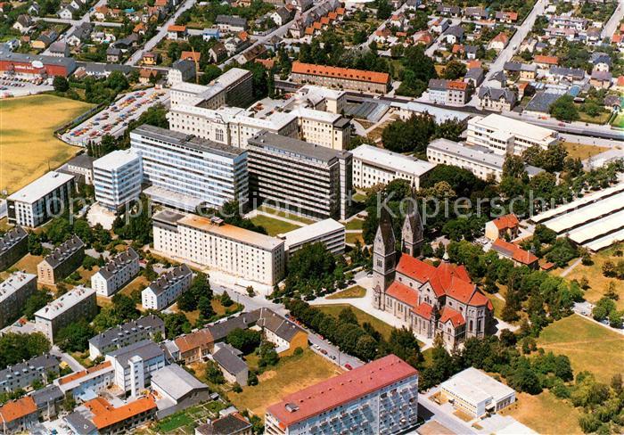 Wels Fliegeraufnahme Krankenhaus Barmherzige Schwestern hl Kreuz