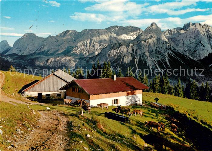 Lermoos Tirol Duftlalm Mieminger Gebirge