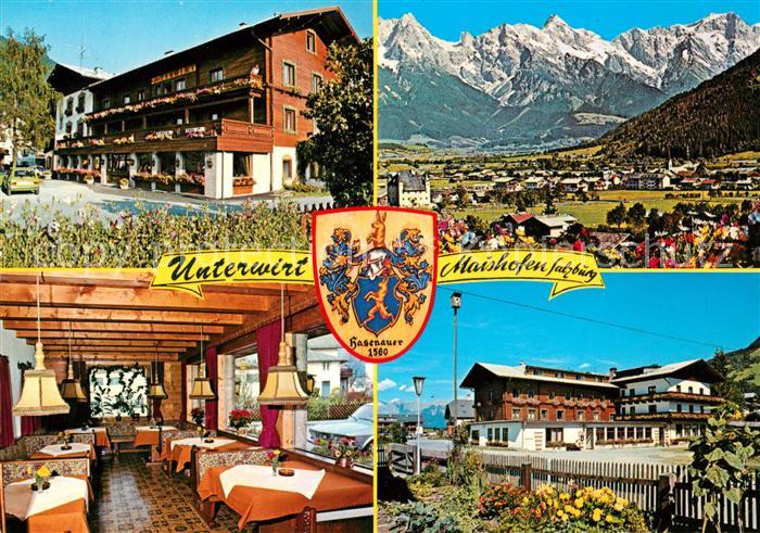 Maishofen Grossgasthof Unterwirt Panoramen
