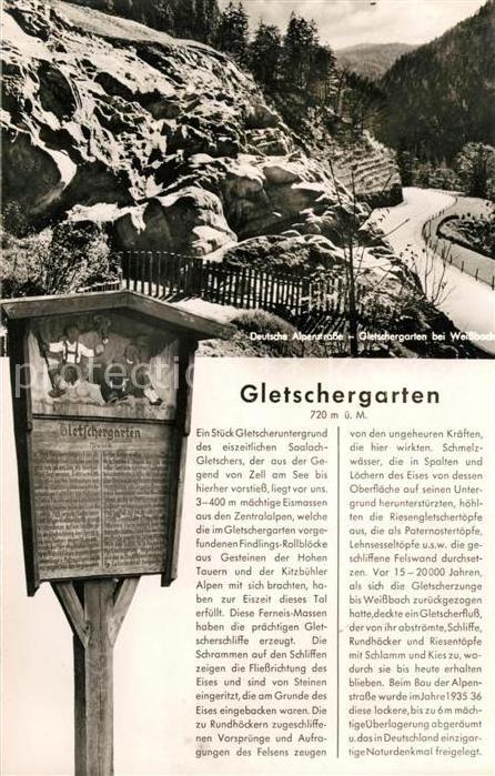 Weissbach Alpenstrasse Gletschergarten