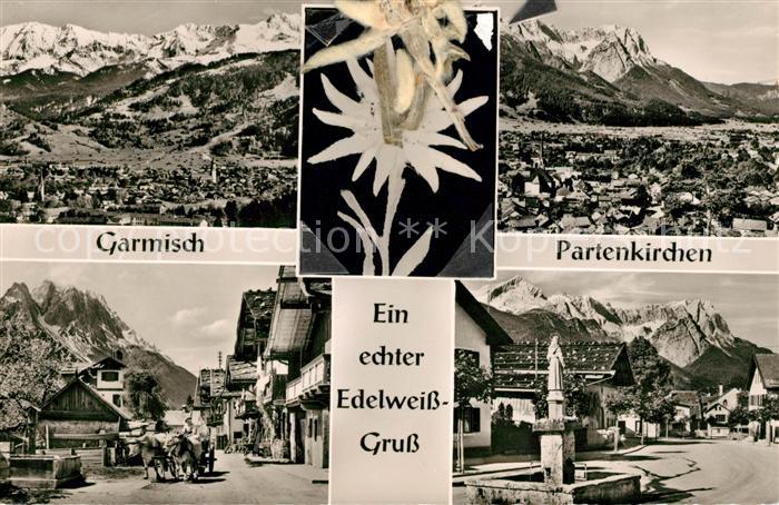 GARMISCH-PARTENKIRCHEN Bayern Panorama Ortsmotive