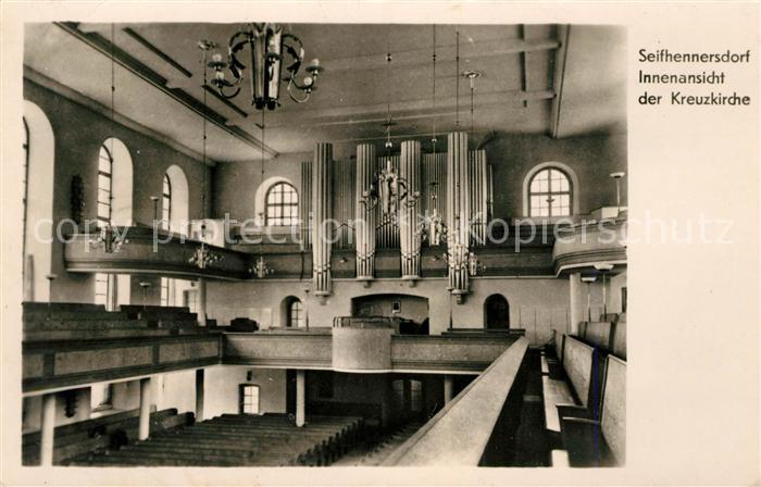 Seifhennersdorf Kreuzkirche Inneres