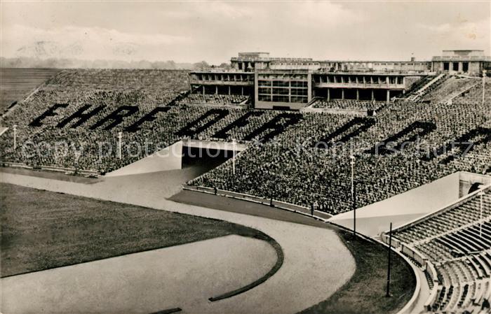 LEIPZIG Sachsen Stadion der Hunderttausend Osttribuene