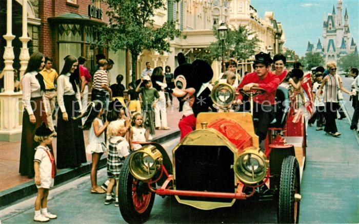 Disneyland California Riding Down Main Street USA