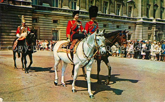 London Queen Elizabeth and Prince Philip Buckingham Palace