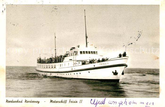 Motorschiffe Frisia II Nordeney