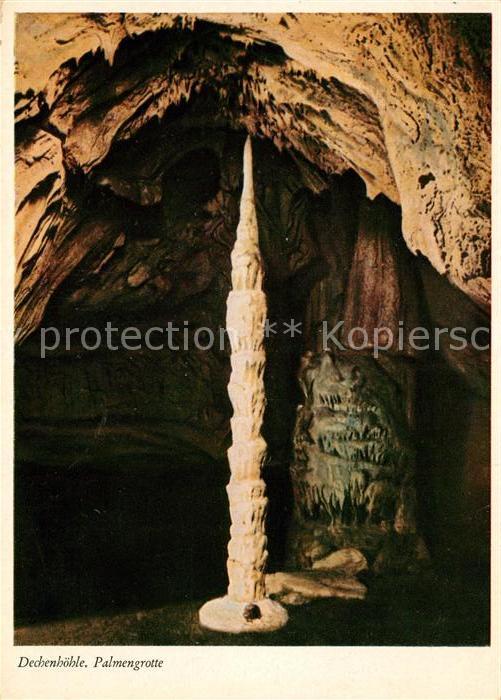 Hoehlen Caves Grottes Dechenhoehle Palmengrotte