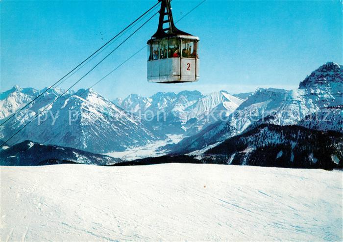 Seilbahn Reuttener Bergbahn Zugspitze Mininger Hochgebirge Thaneller