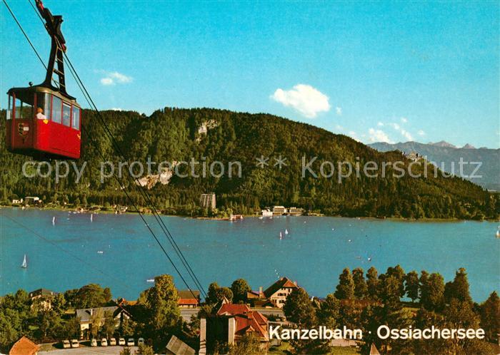 Seilbahn Kanzelbahn Annenheim Ossiachersee Lido Hotel Landskron