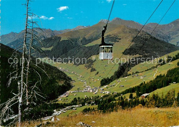 Seilbahn Schrofen Tuxertal Vorder- und Hinterlanersbach Zillertal