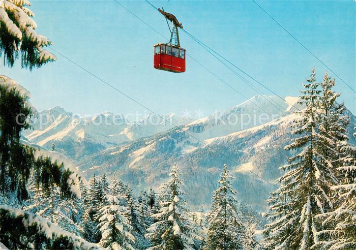 Seilbahn Nebelhorn Oberstdorf Schafalpen Schlappolt
