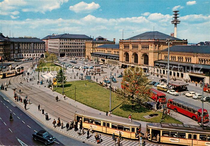 Strassenbahn Hannover Ernst-August-Platz Hauptbahnhof