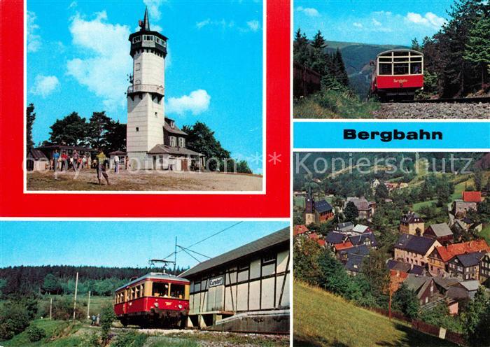 Bergbahn Oberweissbach Froebelturm Cursdorf Mellenbach-Glasbach