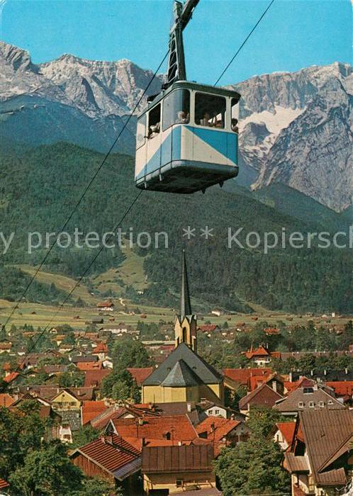 Seilbahn Wankbahn Garmisch-Partenkirchen Hoellental Zugspitze