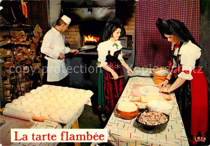 Trachten Alsace Tarte Flambee