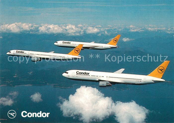 Flugzeuge Zivil Condor Boeing 767 Boeing B757
