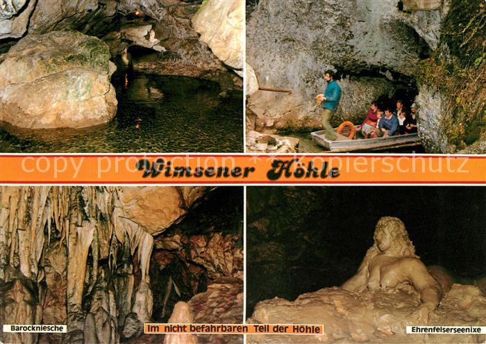 Hoehlen Caves Grottes Wimsener Höhle Ehrenfelserseenixe Baroc