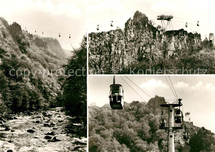 Seilbahn Bodetal Hexentanzplatz Thale